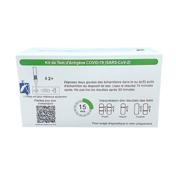 COVID-Selbsttest 5er-Packung-Beschreibung lesen