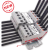Morsetto connettore ibrido a vite/molla 6 mm²