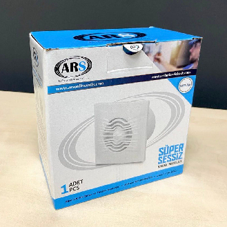 Ventilador axial de pared de 100 mm para baño-Leer más