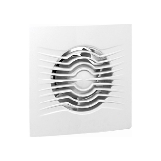 Ventilador axial de pared de 100 mm para baño-Leer más