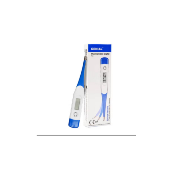 Flexibles digitales Thermometer-Beschreibung lesen
