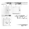 Caja de plástico IP65 para interruptor de levas