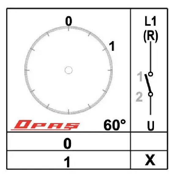 Interruttore rotativo 10A 1 polo-Leggi tutto