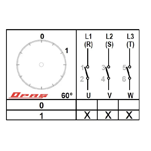 Interruttore rotativo 10A 1 polo-Leggi tutto