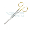 Ciseaux chirurgicaux droits 140mm en acier inoxydable