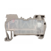 Bornier hybride à vis/ressort 2,5 mm² pour rail DIN