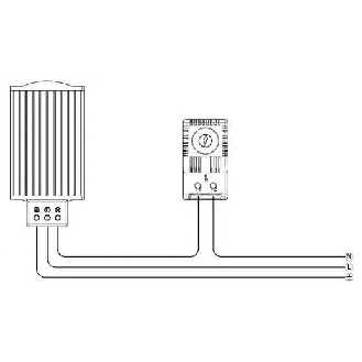 Chauffage de tableau PTC 50W-Lire la description