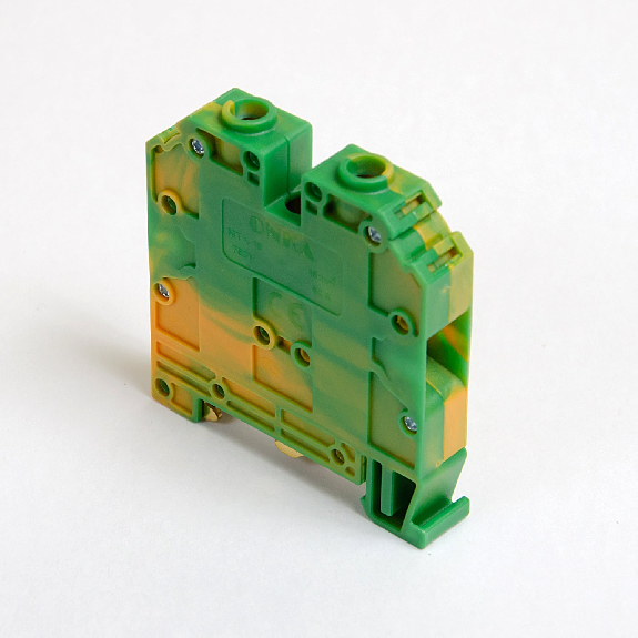 Morsetto di connessione a vite per guida DIN 35 mm², 2 fili, grigio-Leggi tutto