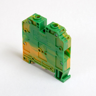 Morsetto di connessione a vite per guida DIN 35 mm², 2 fili, grigio-Leggi tutto