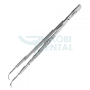 Pince chirurgicale courbée en acier inoxydable 180mm