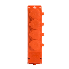 Prise quadruple en caoutchouc IP44 16A 250V