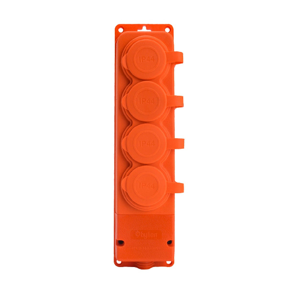 Prise quadruple en caoutchouc IP44 16A 250V-Lire la description