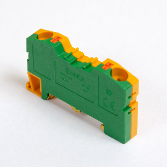 Morsetto di connessione a molla 10 mm² per guida DIN-Leggi tutto