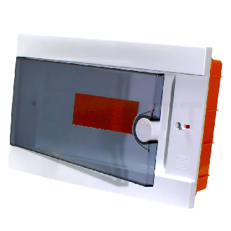 Cuadro eléctrico modular empotrado de plástico IP40-Leer más