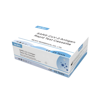 Covid-Antigen-Schnelltests Box mit 25 Tests-Beschreibung lesen