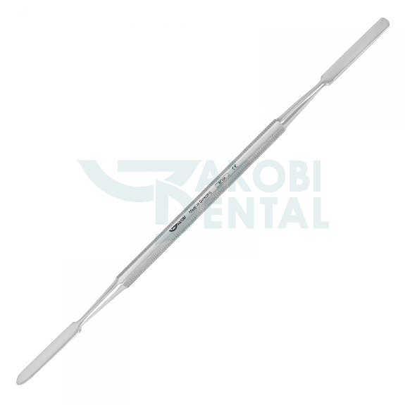 Spatola doppia in acciaio inossidabile 4/4 mm-Leggi tutto
