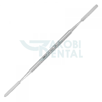 Spatola doppia in acciaio inossidabile 4/4 mm-Leggi tutto