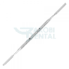 Spatola doppia in acciaio inossidabile 4/4 mm