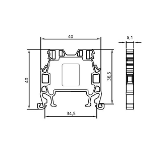 Morsetto di connessione a vite 1,5 mm² blu-Leggi tutto