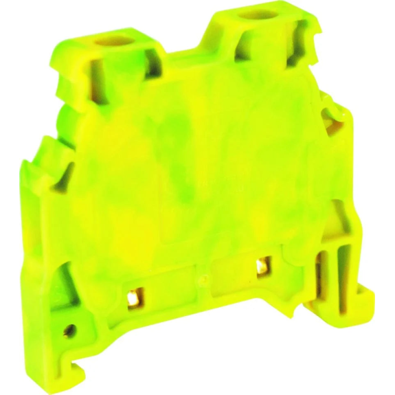 Morsetto di connessione a vite per guida DIN 6 mm², 2 fili, grigio-Leggi tutto
