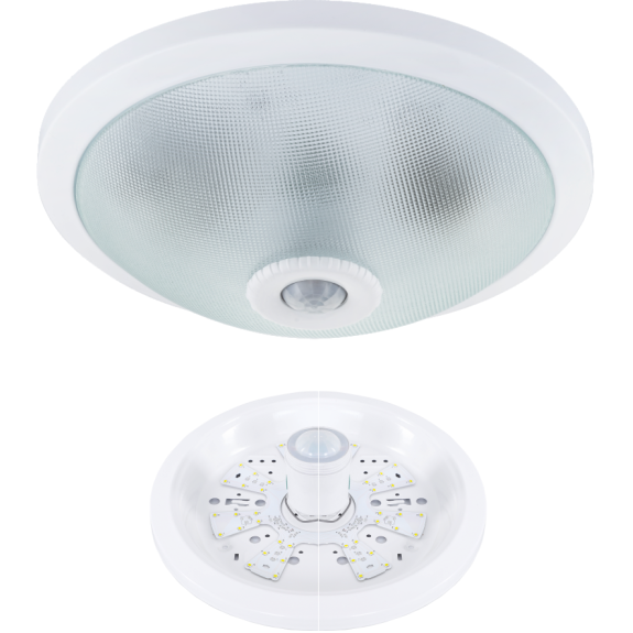 Plafonnier LED 18W avec détecteur de mouvement-Lire la description