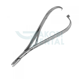 Porte-aiguille chirurgical en acier inoxydable 140 mm-Lire la description
