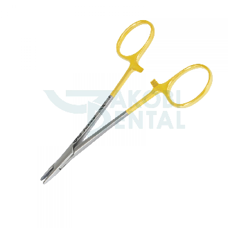 Porte-aiguille chirurgical en acier inoxydable avec inserts TC-Lire la description