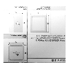 Caja de plástico IP65 para interruptor de levas