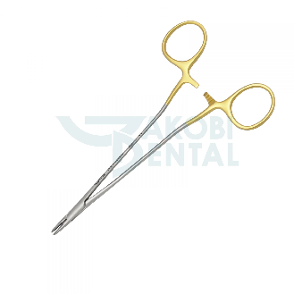 Porta-aghi dritto in acciaio inossidabile 150 mm con inserti TC-Leggi tutto
