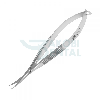 Forbici microchirurgiche 100 mm in acciaio inossidabile