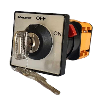 Interruptor rotativo con llave 20 A 3 polos