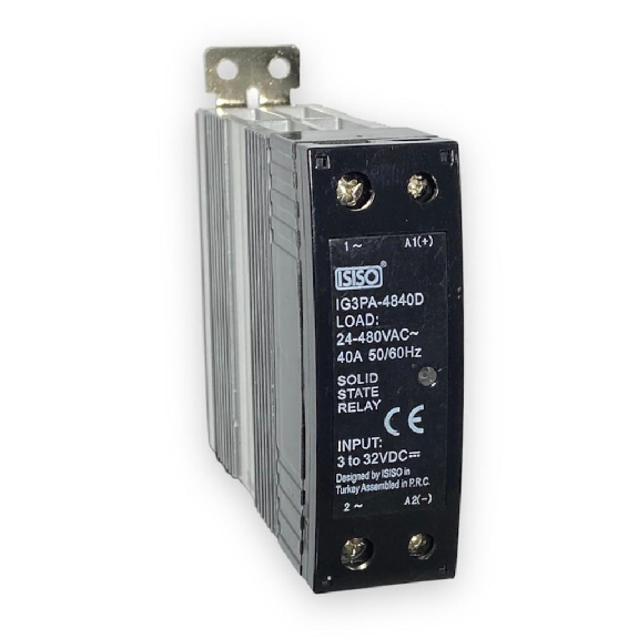 Relè statico monofase DC-AC 25A-Leggi tutto