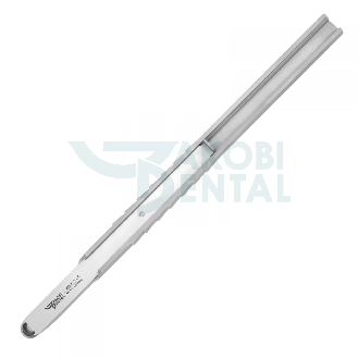 Raschiatore osseo con cavità di raccolta, dritto, 155 mm-Leggi tutto