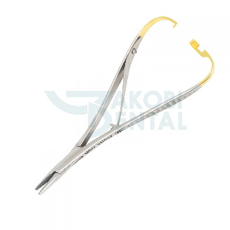 Porte-aiguille chirurgical 140 mm avec inserts en carbure de tungstène-Lire la description
