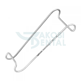 Divaricatore guance in acciaio inox 135mm-Leggi tutto