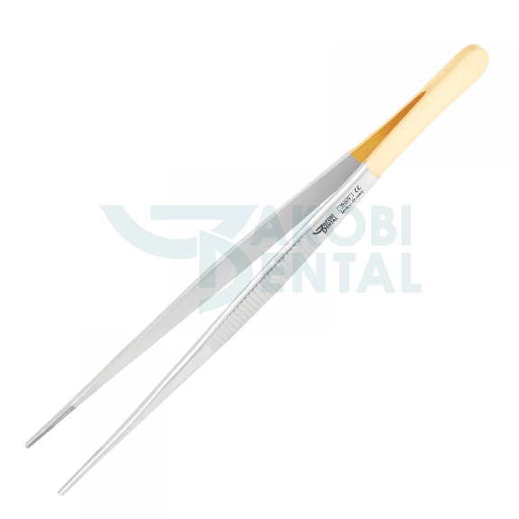 Pinza per tessuti anatomica in acciaio inossidabile 145mm-Leggi tutto