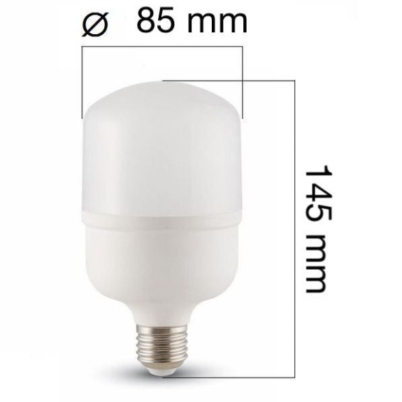 Ampoule LED 20W E27 Blanc froid 6500K-Lire la description