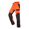 Schnittschutzhose Infinity Orange Klasse 1, Design A