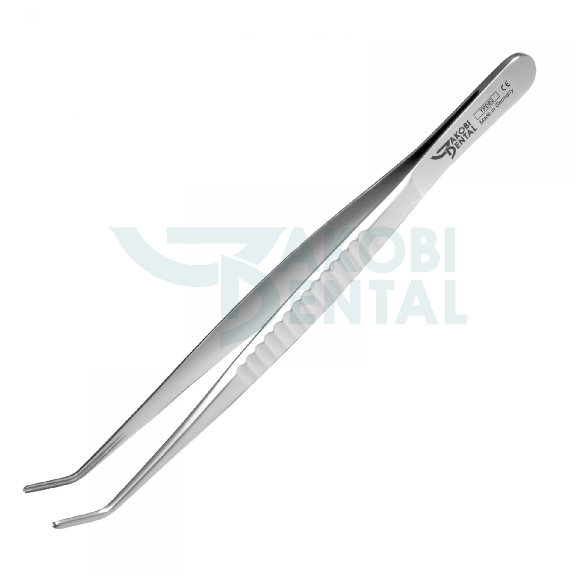 Pinza per tessuti atraumatica in acciaio inossidabile 150mm-Leggi tutto