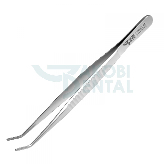 Pinza per tessuti atraumatica in acciaio inossidabile 150mm-Leggi tutto