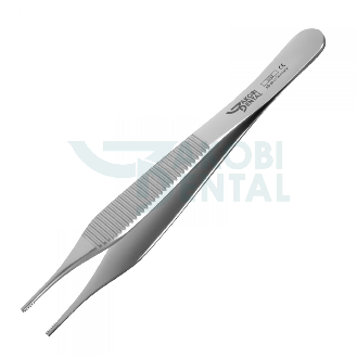 Pinza chirurgica per tessuti 120 mm in acciaio inossidabile-Leggi tutto