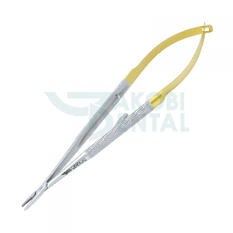 Mikrochirurgische Nadelhalter aus Edelstahl 140 mm-Beschreibung lesen