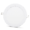 Panneau LED rond encastrable 18W 6500K