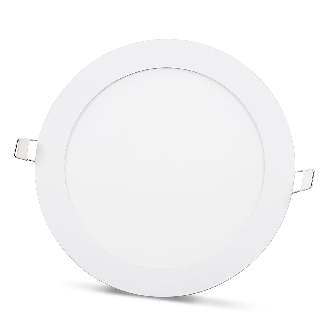 Panneau LED rond encastrable 18W 6500K-Lire la description