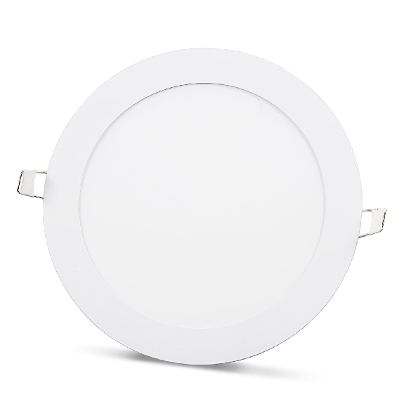 Panneau LED rond encastrable 18W 6500K-Lire la description