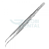 Pinza per tessuti anatomica curva in acciaio inossidabile 180mm