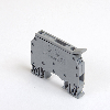 Bornier à fusible à vis 6 mm² gris