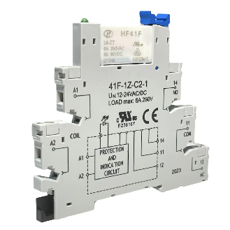 Modulo relè per guida DIN 6 A NO+NC-Leggi tutto