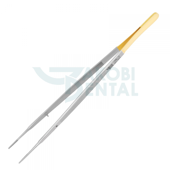 Pinza per tessuti anatomica in acciaio inossidabile 180mm-Leggi tutto