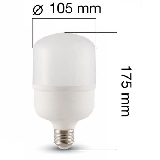 Ampoule LED 30W E27 Blanc froid 6500K-Lire la description